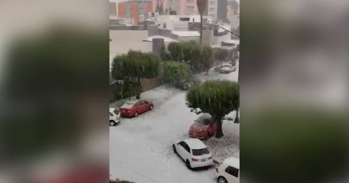 Se Cae El Cielo En Cdmx Lluvia Y Granizada Sorprenden A Los