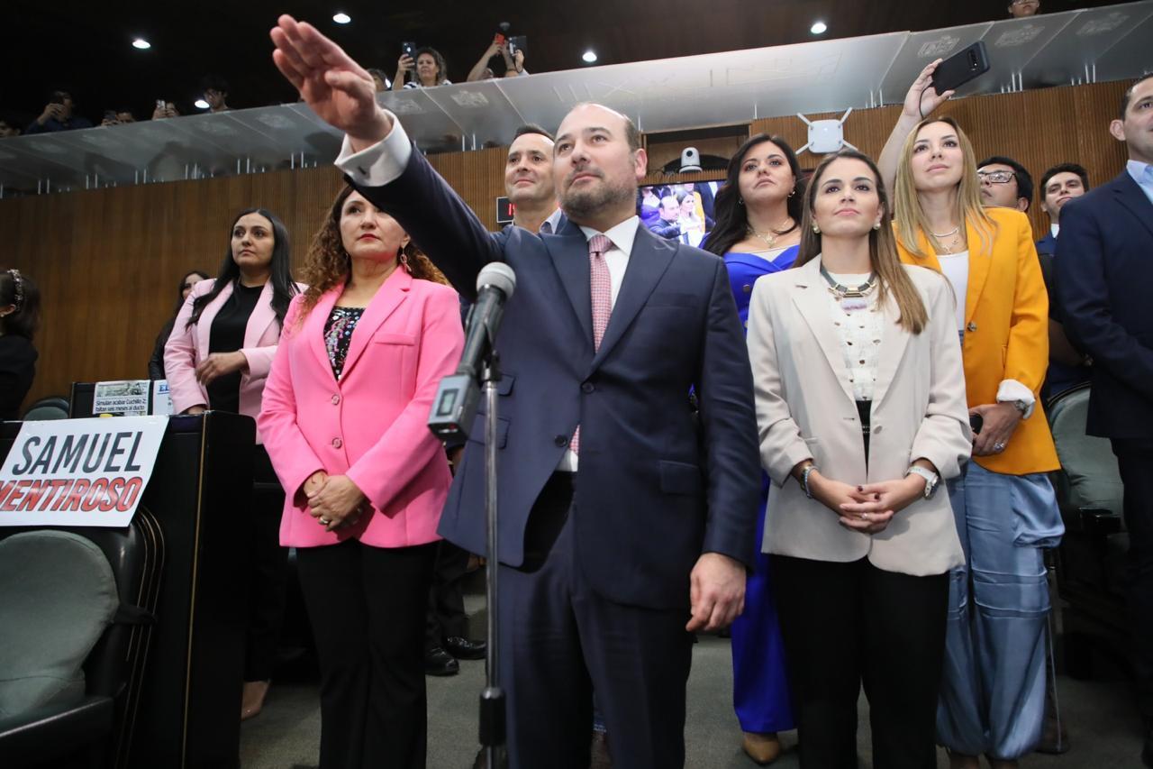 Congreso De Nl Otorga Licencia A Samuel Garc A Y Toma Protesta A Arturo