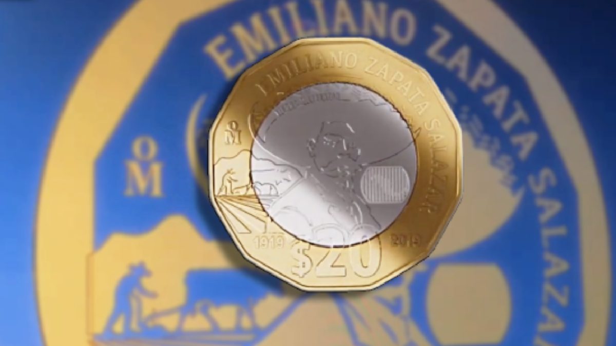 Así es la nueva moneda de 20 pesos con la imagen de