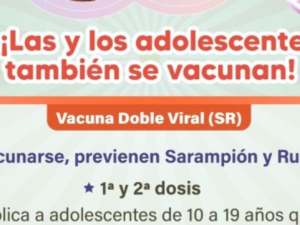 Solicita SSM a la población sumarse a la campaña de vacunación contra el sarampión, rubéola y poliomielitis