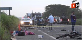 Tragedia en la carretera: Caravana de migrantes sufre accidente mortal en Oaxaca