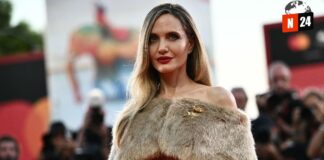 ¡Angelina Jolie Deslumbra en Venecia con su Elegante Aparición en la Alfombra Roja!