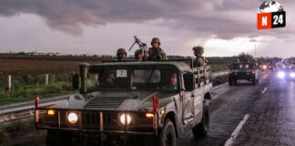 ¡Caos en Culiacán: Civiles armados enfrentan a militares en una batalla por el control!