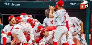 ¡Diablos Rojos Dominan en la Serie del Rey! Ofensiva Explosiva y Bullpen Sólido Llevan a México a la Victoria