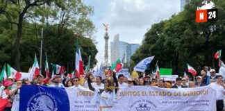 ¡Estudiantes y ciudadanos se unen en defensa de la justicia! Marcha imponente en la capital