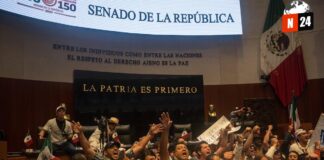 ¡Caos en el Senado Mexicano! Manifestantes irrumpen en la sesión clave sobre la reforma judicial