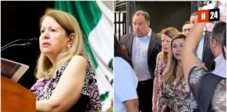¡Escándalo en el Congreso de Nuevo León! Ministra Ortiz enfrenta la ira de trabajadores del Poder Judicial