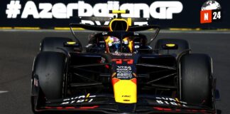 ¡Checo Pérez, el Rey de Bakú, se enfrenta a un dramático final en el Gran Premio de Azerbaiyán!
