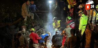 Tragedia en Jilotzingo: Dos muertos y rescates heroicos tras el derrumbe de un cerro