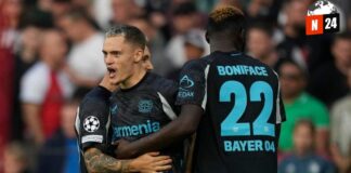 ¡Noche de pesadilla para Santiago Giménez! Feyenoord cae estrepitosamente ante el Bayer Leverkusen en su debut en la Champions