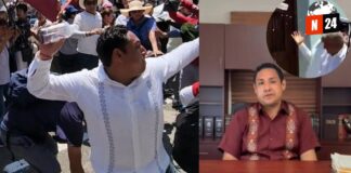 ¡Botella en el aire! Escándalo en la visita de AMLO a Veracruz