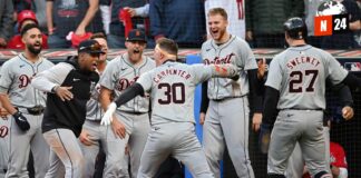 ¡Tigres Rugiendo en la Serie Divisional! Skubal Silencia a Cleveland y Carpenter Impulsa la Victoria