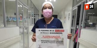 ¡Trabajadores de la salud se unen en protesta por mejores condiciones laborales!