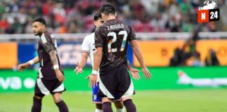 ¡Choque de Titanes! Pelea Épica entre Estrellas de la Liga MX en Partido México vs. EE. UU.