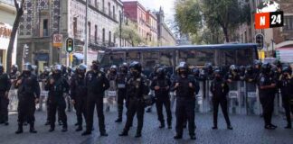 ¡Seguridad Reforzada en el Corazón de la Ciudad! 300 Policías Adicionales Llegan al Centro Histórico de CDMX