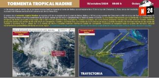 ¡Tormenta Tropical Nadine Azota el Sureste de México! Sigue en Vivo los Últimos Reportes
