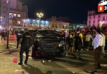 ¡Caos en las calles de Guadalajara! Conductor imprudente atropella a multitud de fieles