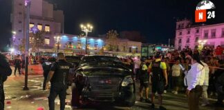 ¡Caos en las calles de Guadalajara! Conductor imprudente atropella a multitud de fieles