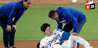 ¡Ohtani se salva! Estrella de los Dodgers evita lesión grave y jugará la Serie Mundial