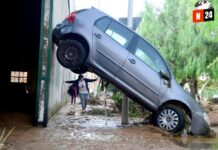 Hombre colombiano enfrenta una odisea de 16 kilómetros a pie para llegar a casa durante la devastadora tormenta en España