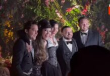 ¡Sorpresa! Ángela Aguilar y Cristy Nodal demuestran su estrecha conexión en una elegante celebración