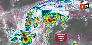 ¡Alerta máxima! La tormenta tropical Sara y el frente frío se unen para desatar un caos climático en México