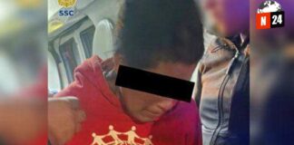 ¡Acción a toda velocidad! Asaltante escapa en moto tras robar a 4 personas en Naucalpan