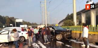 ¡Caos en la Autopista! 29 Vehículos Involucrados en Accidente Múltiple