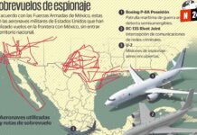 ¡Alerta máxima! Aviones espía de EE.UU. sobrevuelan México sin permiso
