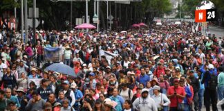 CDMX al borde del caos: CNTE paraliza Reforma con megaplantón este 29 de mayo