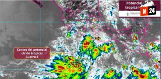 Alerta en el Pacífico: El ciclón Cuatro-E se transforma en tormenta tropical Dalila y amenaza 4 estados