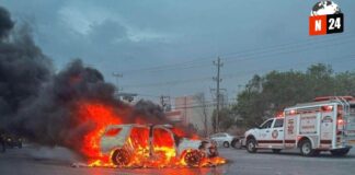 Atacan a fiscal en Tamaulipas: granada y balacera en plena calle