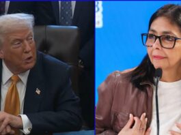 Trump califica a Delcy Rodríguez como “fantástica” en llamada clave sobre Venezuela
