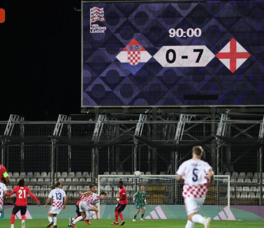 Inglaterra humilla 0-7 a Croacia y sentencia a su generación dorada